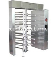 24V DC Stainless Security Full Height Turnstile Outdoor / Indoor Entrance