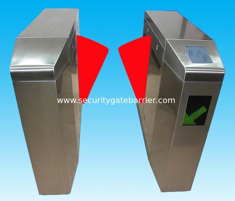 304 stainless steel high security gate barrier with self examine and alarm for station