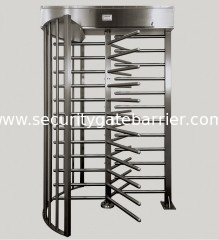 316 Stainless Steel Security Semi-Automatic / Manual Full Height Turnstile