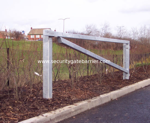 waist height security swing barrier gate